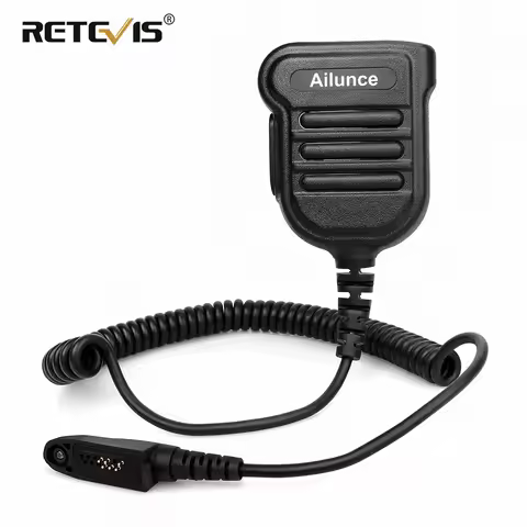 Retevis H103ML IP55 Radio Speaker New Upgraded Microphone 3.5mm Earphone Jack for Ailunce HD1//HD2/H