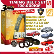 S2U Gaido Original Proton Timing Belt Wira Satria 1.3 1.5 Saga 12V Iswara LMST Arena 99RU22 100000KM Belting Kereta
