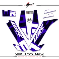 Yamaha WR 155 New List Body Striping WR155 Sticker Variation Yamaha WR Sticker WR 155 Striping Motif