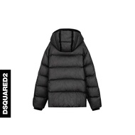 DSQUARED2 D Second Power Autumn/Winter Black Zip-Up Men's Jacket - Warm Down-Fill