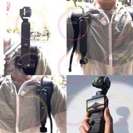 大疆DJI Osmo Pocket 3 Backpack Clip Shoulder Belt Mount can shoot upright or upside down 專用手持拍攝旋轉背包夾肩帶可直立或倒轉拍攝