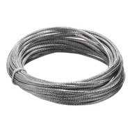 MECCANIXITY AWG 24 K-Type 2x0.5 Thermocouple Wire Braided Stainless Steel Insulation Up to 315°C/599
