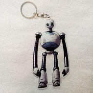 GANTUNGAN Big size - Roz The wild robot keychain / Roz The wild robot keychain