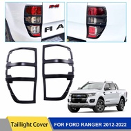 Tail Lights Cover Rear Lamp Hoods Head Light Cover For Ford Ranger 2012-2022 Wildtrak XLT XL For For