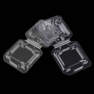 thewoodfamer 10Pcs CPU Box CPU Plastic Protective Case CPU Clamshell Tray Case Container EN
