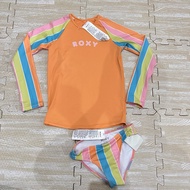 ROXY rashguard bikini long sleeve swimsuit NEW ORIGINAL 100%