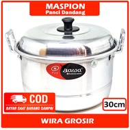 Maspion Panci Steamer 3kg Nasi + Tutup Aluminium 30cm | Kukusan Dandang Kukus