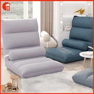 Lazy Sofa Foldable Bed Back Adjustable Fabric Bedroom Single Upholstered Bay Window Sofa Chair Living Room Simple Sofa