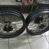 Supermoto KLX 250/350 '17 Rim Package Plus Disc