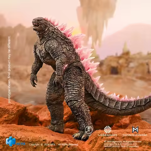 2025 New Original HIYA Godzilla Vs. Kong 2 Empire Rise EVOLVED Figurine Ornament Series Gifts In Sto