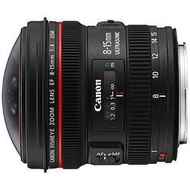 《WL數碼達人》Canon EF 8-15mm f/4L fisheye USM 變焦鏡 可刷卡分期