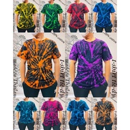 MEN TSHIRT TIE DYE TSHIRT BATIK TSHIRT LUMINOUS TSHIRT BOHO TSHIRT