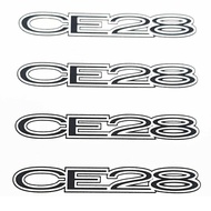 RAYS VOLK CE28 Ray Vogue CE28 Clear Floor 1 Set Of Black Letters Can Be Attached To 4 Wheels Screen 