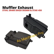 （Ready Stock) Stihl Mist Blower SR400 SR420 SR5600 Muffler Exhaust Mesin Semur Racun Turbo