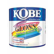 สีน้ำมัน TOA KOBE K221 สีเทา เงา 1 แกลลอน