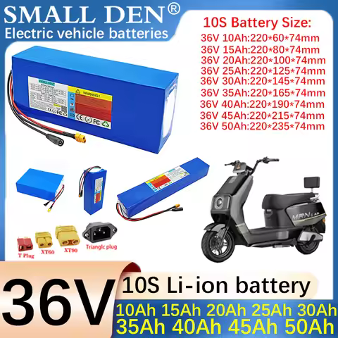 36V 50Ah 45Ah 40Ah 35Ah 30Ah 25Ah 20Ah 15Ah 10Ah 21700 Lithium battery pack For High Power Electric 