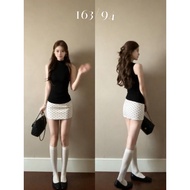 大碼 套裝 女 2024 新款 大碼女裝上衣新款韩版 Korean Style Polka Dot Skirt Suit - Unique Summer Look