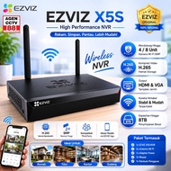 NVR EZVIZ X5S-4W X5S-8W 4 and 8 Channel Wifi Wireless IP Camera Support 5MP