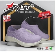 Rumahkaki - Sepatu Wanita Slip On ATT SWN 525 Karet Lentur Ringan Anti Slip Tanpa Tali Anti Air