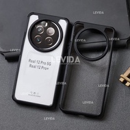 Realme 12 Pro Realme 12 Pro Plus Case Crystal Transparan / Case Hybrid Shockproof Clear Realme 12 Pr