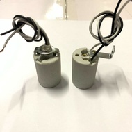 E14 ceramic socket with wire