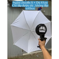 Ngàm chuyển Bowen Godox S2 và S   sử dụng được cho nhiều kích cỡ đèn Flash khác