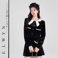 Velvet dress Set suitable for the Holiday season CNY ELWYN EL94