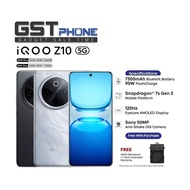 vivo IQOO Z10 5G (12GB+12GB Extended Ram+256GB/512GB Rom) (Original Malaysia Set) With Premium Gift