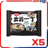 (5包裝/黑蒜油豬骨湯味)日清出前一丁即食麵