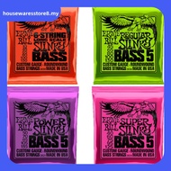 【HOUSEWARE】Ernie Ball Bass Strings 2833 2835 2824 2836 For 4 String 5 String Electric Bass