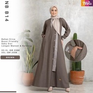 Model Baru Gamis Dewasa Nibras Nb B14/Gamis 2021 /Fashion Muslim