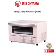 IRIS Ohyama Ricopa Mini Oven, EOT-R021,1000W Multifunctional Household Mini Baking Oven, Pink