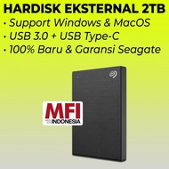 Hardisk Hdd Hard Disk Drive Eksternal Portable Usb Type C 2Tb 2 Tera