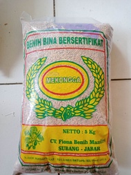 Benih padi mekongga super jumbo bersertifikat kemasan 5kg
