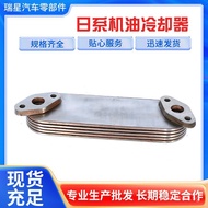 Manufacturer engine cooler core oil cooler core Japanese Style6D31-6D34Oil Cooler
