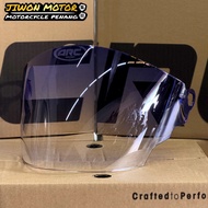 ARC RITZ 2TONE (BLUE/WHITE) VISOR🇲🇾 ARC RITZ HELMET SPAREPART