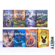 【Hardcover】【8 Books Set】Harry Potter English Novel Read Story Book Fiction Kids Adult Books