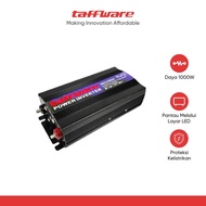 TAFFWARE POWER INVERTER MOBIL PURE SINE WAVE DC 48V TO AC 220V 1000W - NBQ1000W-Bumi Parahita