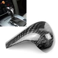 Car Gear Shift Handle Protection Sleeve Cover Trims For Audi A4 B8 A5 A6 C6 Q5 Q7 4L ABS Carbon Fiber Decorative Accessories