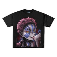 Katchmenaw Akaza Demon Slayer Anime Kaos Distro Oversize Boxy - KM 076 OB AKAZA