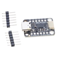 btsg Versatile MCP2221A USB Module Supporting GPIO ADC I2C for Robotics and Automation Projects DIY 