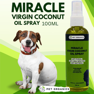 HASH CLOTHING | (COD)SAFE AND EFFECTIVE 100% MIRACLE VIRGIN COCONUT OIL SPRAY 100ml for your dog and
