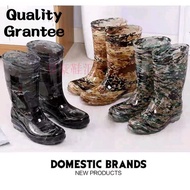 Kasut sawah bendang lelaki tinggi 38cm/Kasut kebun/High quality men waterproof rain boots