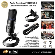 Audio Technica AT2020USB-X Cardioid Condenser USB Microphone 麦克风 (for Recording Karaoke Gaming Chat