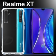 เคสสีดำ เคสใส เคสกันกระแทก เรียวมี เอ็กซ์ที รุ่นหลังนิ่ม TPU Case For Realme XT (6.4)