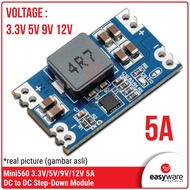 MINI560 5A 3.3V 5V 9V 12V DC Step Down Module Mini 560 Step Down