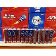 TTT AA 1.5V Super Heavy Duty Size AA Battery 40pcs In Box