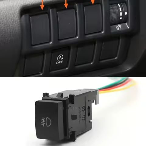 Car LED Light Front Fog Lamp Switch Push Button Switch Retrofit Switch For Subaru Forester (SK) 2019