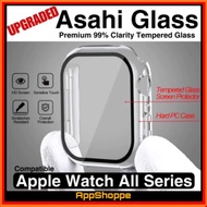 Bumper Case ASAHI Tempered Glass Compatible Apple Watch ALL SERIES