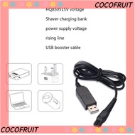 COCOFRUIT Shaver Charger Cable USB Charger Cable 5V Replacement Cable for  HQ912 HQ914 HQ915 HQ850 S